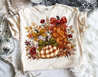 Fall Pumpkin Trio PNG, Preppy Pumpkins Png, Coquette Floral Autumn Png, Boho Autumn Pumpkin Png, Checkered Pumpkin Png, Sublimation Design