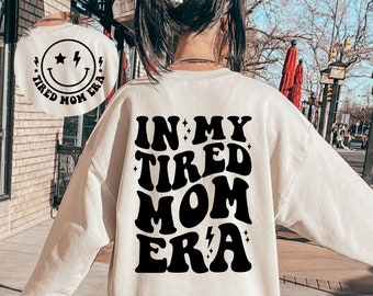 SVG "Na Minha Era de Mãe Cansada", SVG de Mãe Cansada, PNG de Mãe Cansada, SVG para Camiseta de Mãe Engraçada, SVG com Frases Engraçadas de Mãe, SVG "Vida de Mãe", SVG "Era da Mãe Cansada", SVG de Mãe