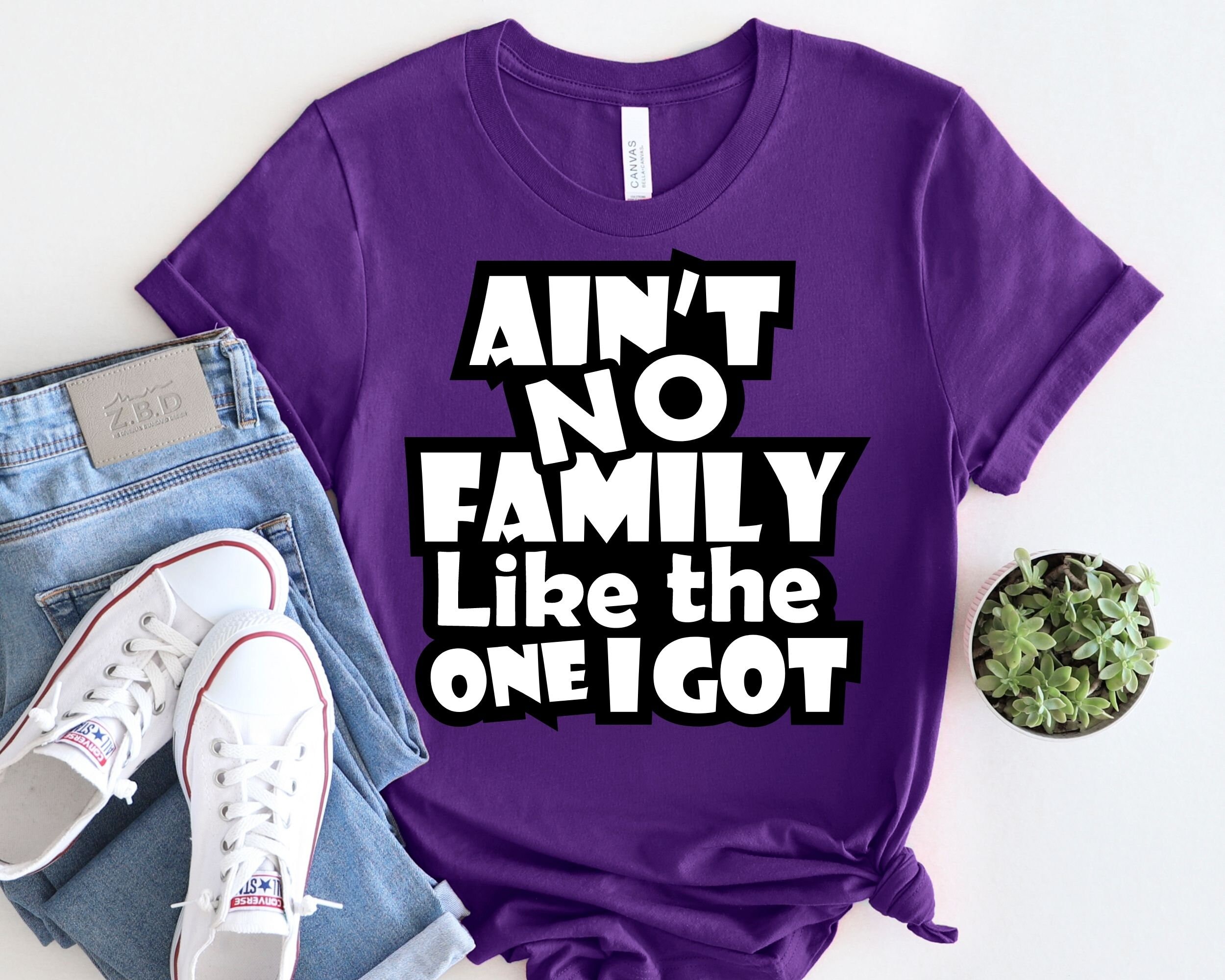 Ain't No Family Like the One I Got SVG PNG: Family Reunion Design ...