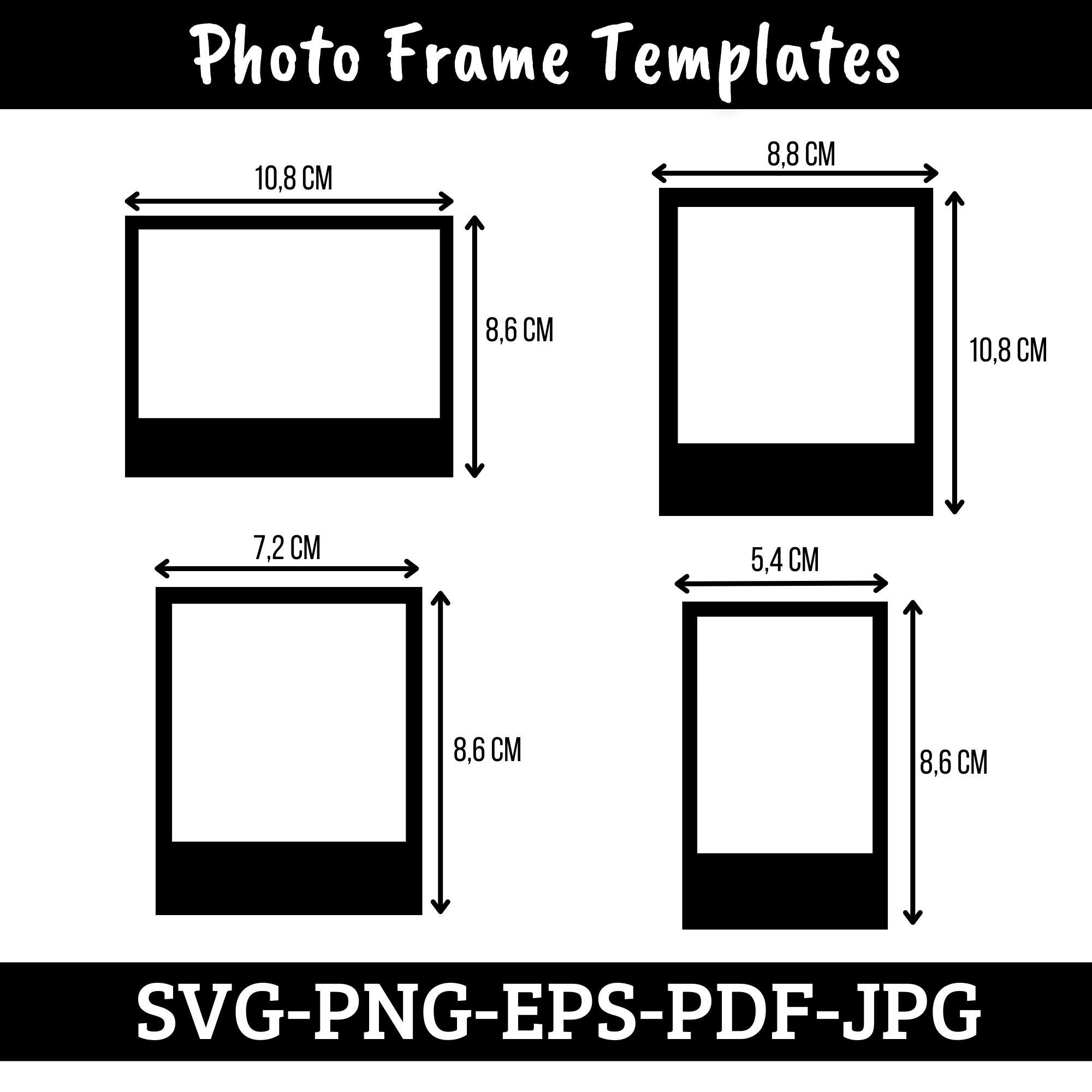 Polaroid sizes discount