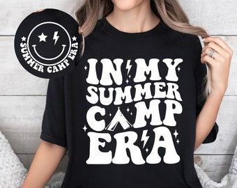 Summer Camp Era SVG: Trendy Camping Shirt Design (Digital Download)