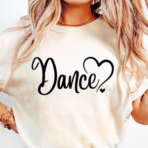 Dance Heart SVG: Dancer, Mom, Teacher, & Team Cut Files (Digital Download)