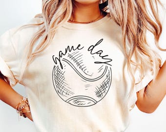 Baseball Game Day SVG PNG, Baseball Svg, Baseball Mom Svg, Baseball Shirt Svg, Baseball Mom Shirt Svg, Game Day Vibes, sport, Game Day Svg