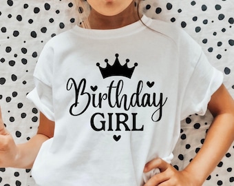 Birthday Girl SVG, Birthday Princess Svg, Birthday Svg, Birthday Girl Shirt Svg, It's My Birthday Svg, Birthday Shirt Svg, Happy Birthday