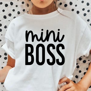 Mini Boss Svg, Baby Svg, babymeisje Svg, babyjongen Svg, grappige baby Svg, Baby Boss Svg, pasgeboren Svg, welkom baby Svg, Cricut & silhouet
