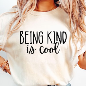 Being Kind Is Cool SVG, Choose Kindness Svg, Kind Quote Svg, Positive Svg, Be Kind Svg, Kindness Svg, Kindness Matters, Inspirational Svg