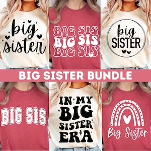 Große Schwester SVG-Bundle, In meiner großen Schwester Ära etc