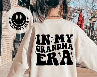 In My Grandma Era SVG, Grandma Svg, Grandma Era Svg, Grandma Era Png, Grandma Shirt Svg, Grandma Life Svg, Grandmother Svg, Trendy Svg
