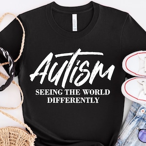 Autisme de wereld anders zien SVG, Autisme Bewustzijn Svg Cut File, Autisme Quote Svg, Wees vriendelijk Quote Svg, Geestelijke gezondheid, Autisme Svg-bestanden