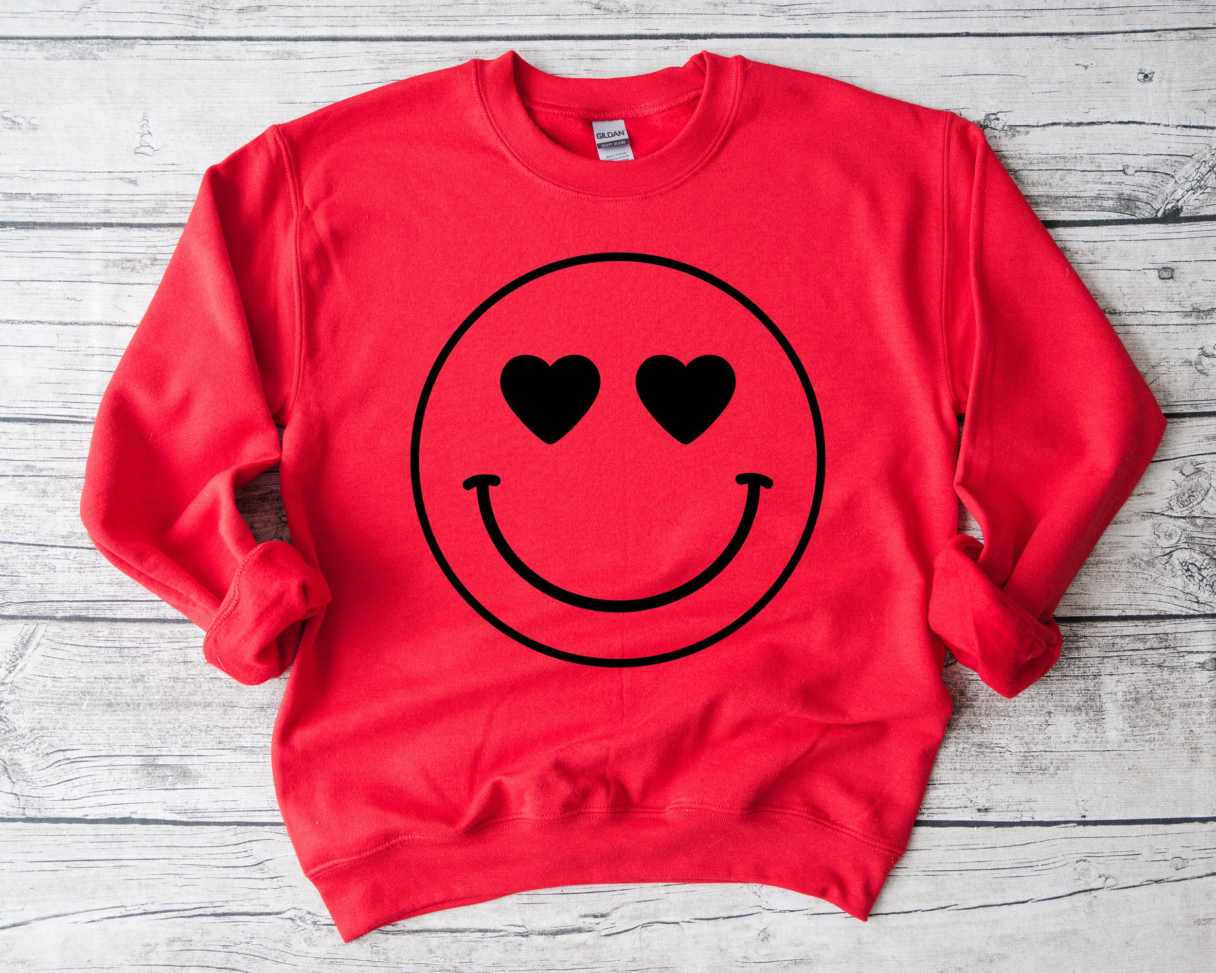 【GRAVER】23FW★ Red Ceiling Drawing Smile Logo Sweatshirt GRAVER】23FW☆ Red Ceiling Drawing Smile Logo Sweatshirt
