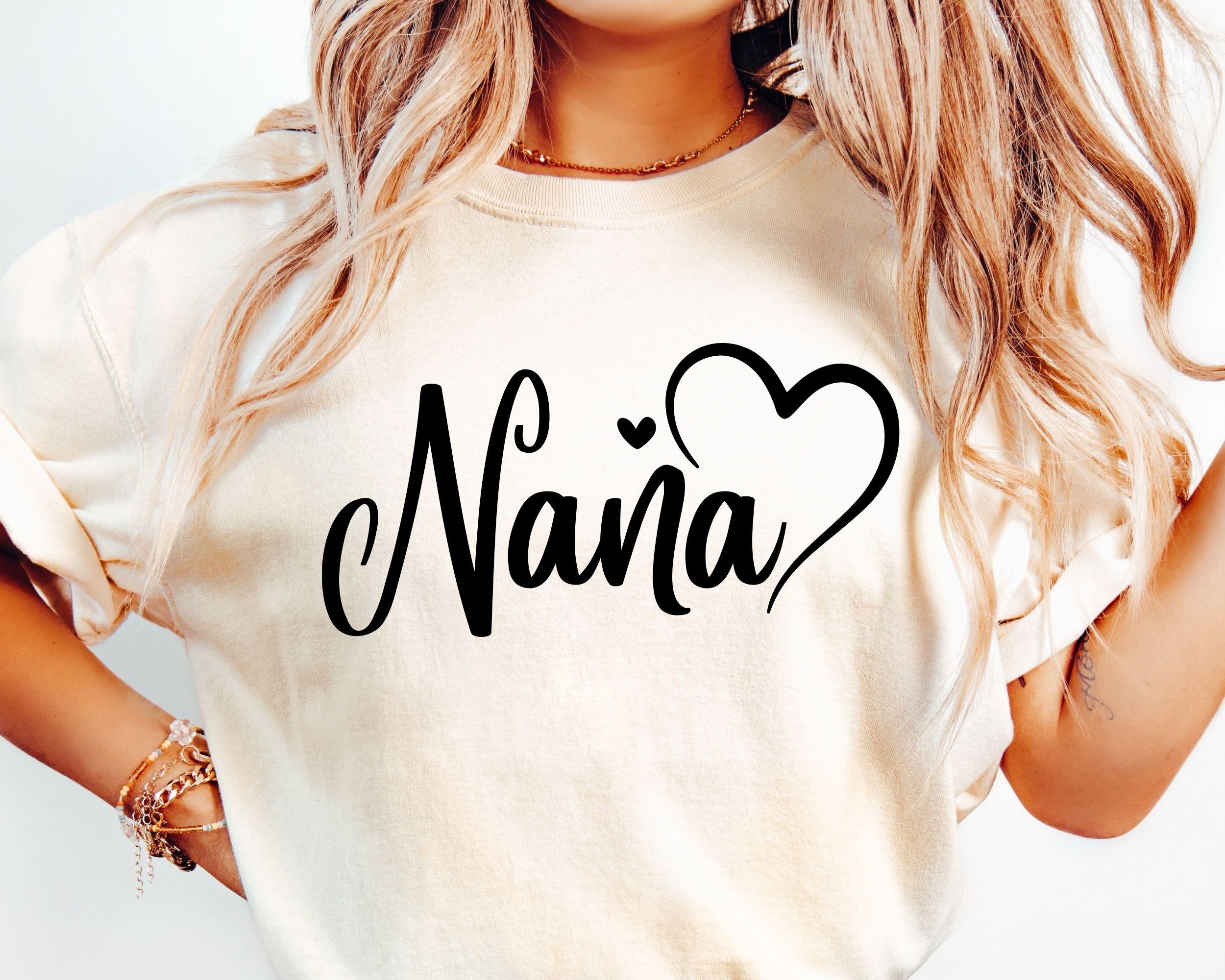 Nana Heart SVG, Nana Svg, Nana Shirt Svg, Nana Valentine Svg
