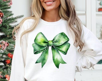 Lazo verde PNG, Lazo coqueto PNG, Lazo verde coqueto PNG, Lazo verde acuarela Png, Lazo Png, Clipart de lazo verde, Sublimación, Png de moda