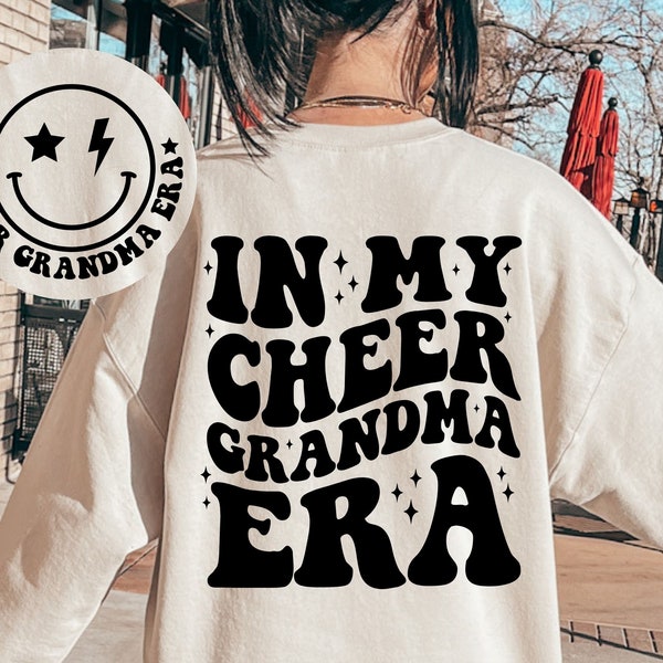 In My Cheer Grandma Era SVG, Cheer Grandma Svg, Cheer Grandma Era Svg, Funny Grandma Svg, Cheer Grandma Shirt Svg, Sports Grandma Svg Files