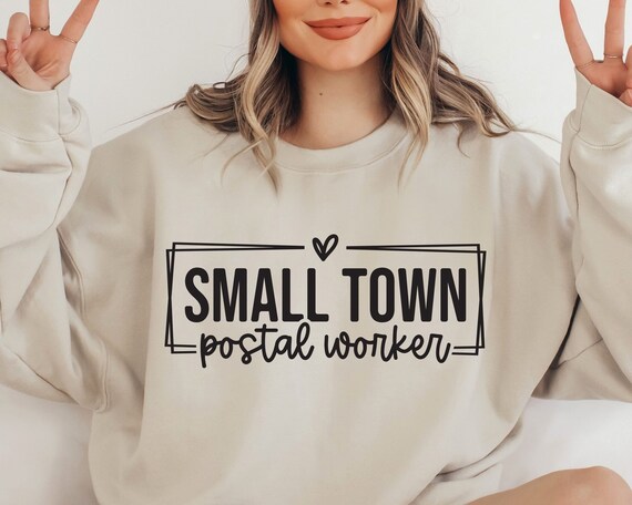 Small Town Mail Lady SVG, Postal Worker Svg, Postal Worker Png, Mail Lady Svg, Mail Lady Png, Mail Lady Shirt Svg, Mail Lady Gift