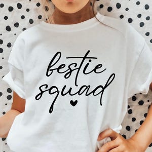 Bestie Squad SVG PNG, Melhores Amigos Svg, Amizade Svg, Melhores Amigos Svg, Bestie Svg, Amigos Svg, Bestie Club Svg, Amizade Camisa Svg, Amigo