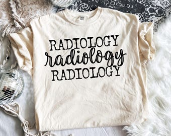 Radiology SVG-PNG: X-ray Tech Cut Files, Radiology Shirt Design (Digital Download)