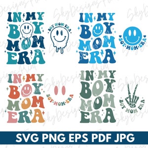 Mama SVG Era Bundle, In meinem Jungen Mom Era SVG, Junge Mama SVG, Mama Shirt SVG, Junge Mama Era SVG PNG, Junge Mama Club, Mama Era SVG