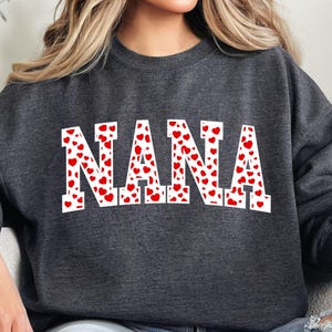 Nana Hearts PNG, Nana Valentine Png, Nana Png, Nana Shirt Png, Valentines Day Png, Nana Valentine Shirt Png, Mothers Day Gift, Love Nana Png
