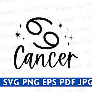 Zodiaque Cancer SVG, Svg symbole du zodiaque Cancer, Svg signe du zodiaque Cancer, horoscope Cancer Svg, signes astrologiques Svg, Svg astrologie Cancer