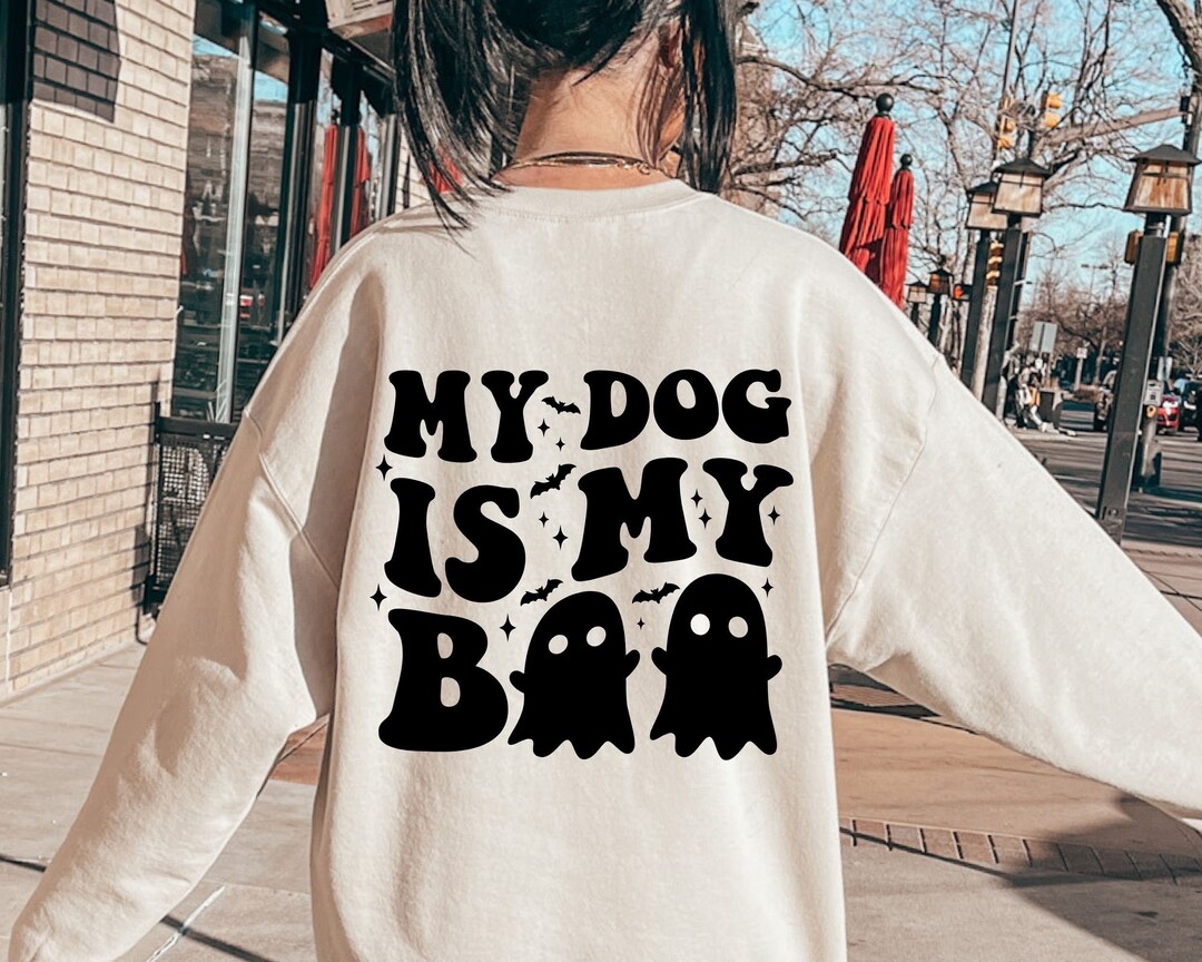 My Dog is My Boo SVG, Dog Mom Svg, Halloween Svg, Halloween Mom Svg ...