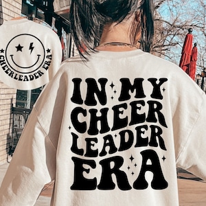 In My Cheerleader Era SVG: Cheer Shirt Design (Digital Download)
