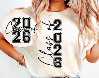 Class of 2026 SVG, Senior 2026 Svg, Graduation Svg, Graduation Shirt Svg, Graduation 2026 Svg, 2026 Senior Svg, 2026 Graduate Svg, 2026 Grad