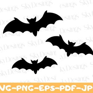 Bats SVG, Bats PNG, Halloween Bats Svg, Bats Clipart, Spooky Bats Svg, Halloween Bats Cut File, Halloween Bats Png, Flying Bats Svg, Bat Svg