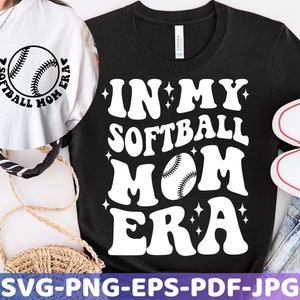 In My Softball Mom Era SVG, Softball Mom SVG, Softball Mom Era SVG ...