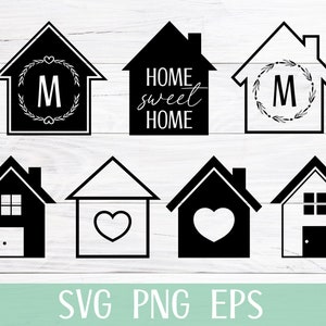 Casa SVG, Casa PNG, Casa Clipart, Casa Vetor, Casa Arquivos de Corte, Casa Svg, Projetos de Casa, Silhueta de Casa, Contorno de Casa Svg, Casa Png