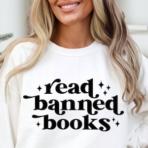 Read Banned Books Svg, Books Svg, Reading Svg, Book Lover Svg, Book Quotes, Library Svg, Book Club Svg, Read Everyday, Books Png, Svg Files