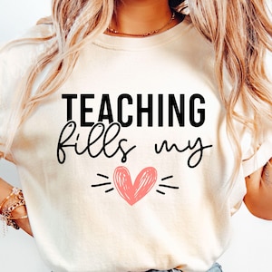 Lehre füllt mein Herz SVG, Lehrer Leben geschnitten, Lehrer Handgemacht, Lehrer Geschenk, Lehrer Wertschätzung, Lehrer Wertschätzung, Erzieher Lehrerin, Lehrerin Valentinstag