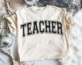 Teacher SVG, Teacher Shirt Svg, Teacher Varsity Svg, Teacher Appreciation Svg, Teacher Life Svg, Teacher Png, Teaching Svg,Teacher Svg Files