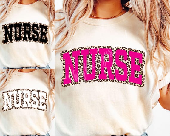 Nurse PNG, Leopard Nurse PNG, Nurse Shirt Png, Nursing Png, Nurse Life Svg, Nurse Cheetah Png, Nurse Sublimation Design, Nurse Leopard Print