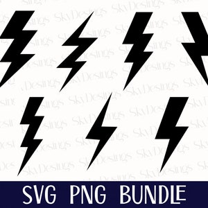 Lightning Svg Bundle, Lightning Bolts Svg, Lightning Svg, Flash Svg, Lightning Svg Files, Lightning Cut File, Lightning Clipart