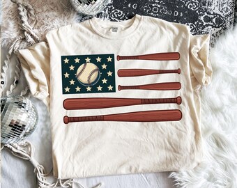 American Flag Baseball SVG PNG, Baseball Png Svg, 4th of July Png, Memorial Day Png, Baseball Game Day Svg Png, Baseball Season Svg