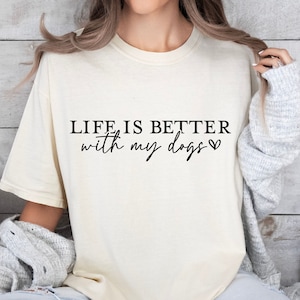 Life is Better With My Dogs SVG, Dog Mom Svg, Dog Mama Svg, Fur Mom Svg ...