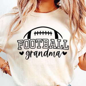 Abuela futbolista SVG, Fútbol Svg, Camiseta de abuela futbolista Svg, Abuela animadora Svg, Camiseta de fútbol Svg, Temporada de fútbol Svg, Día del partido Svg Png