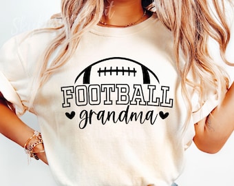 Football Grandma SVG, Football Svg, Football Grandma Shirt Svg, Cheer Grandma Grandma Svg, Football Shirt Svg, Football Season Svg, Game Day Svg Png