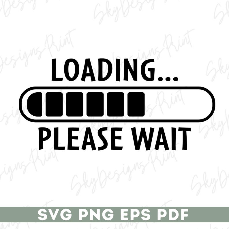 Loading Please Wait SVG, Loading Bar Svg, Loading Progress Bar Cut ...