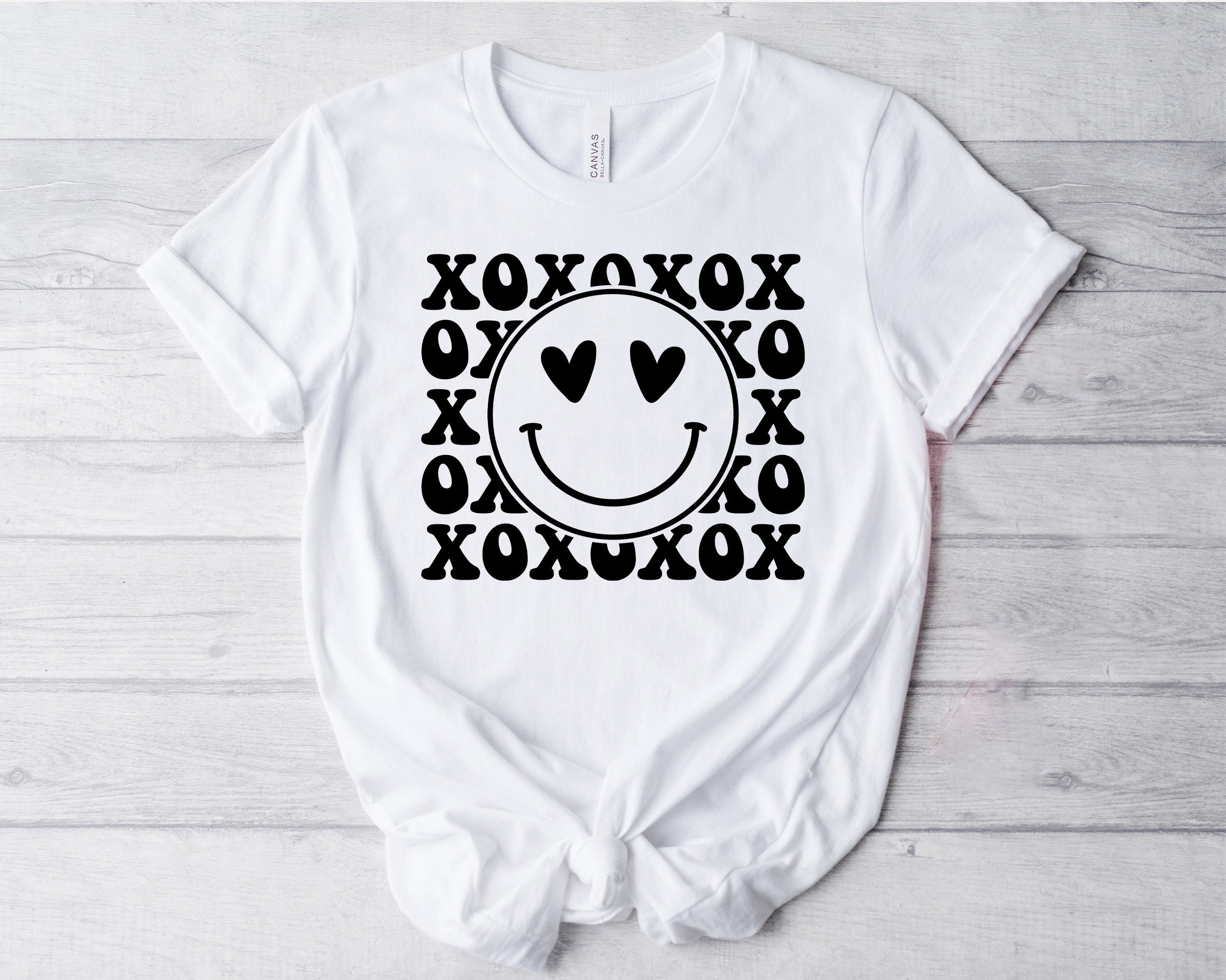Love Happy Face SVG XOXO Svg Love Heart Svg Heart Eyes - Etsy Canada