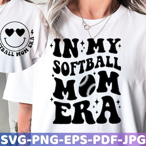 In My Softball Mom Era SVG, Softball Mom SVG, Softball Mom Era SVG ...