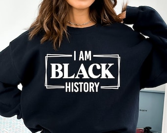 I Am Black History SVG PNG, Black History Month Svg, Juneteenth Svg, Black History Month Shirt Svg, African American Svg, Black Women Svg