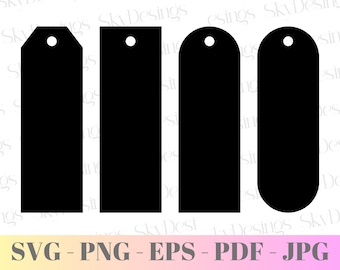 Bookmark Template SVG, Bookmark SVG,  Bookmark Label Tags, Bookmark Printable, Bookmark Svg Bundle, Bookmark templates for Cricut