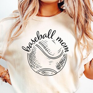 Baseball Mama SVG PNG, Baseball geschnitten, Baseball Mama Shirt, Baseball Shirt, Baseball Mama dafür, Cheer Mom svg, Spieltag svg, Base Ball