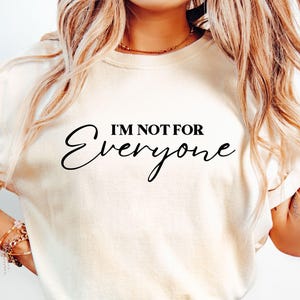 Non sono per tutti SVG, Mamma impertinente SVG, Sarcastico SVG, Sarcasmo SVG, Citazione divertente SVG, Introverso SVG, Antisociale SVG, Amore per se stessi SVG, Png