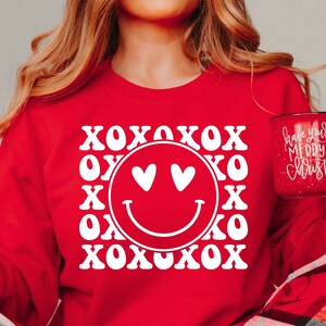 Love Happy Face SVG, XOXO Svg, Love Heart Svg, Heart Eyes Happy Face ...