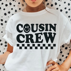 Cousin Crew SVG, Novo no Cousin Crew Svg, Cousin Crew Shirt Svg, Cousin Svg, Cousins Svg, Cousin Squad Svg, Melhor primo, Cousin Quote Svg