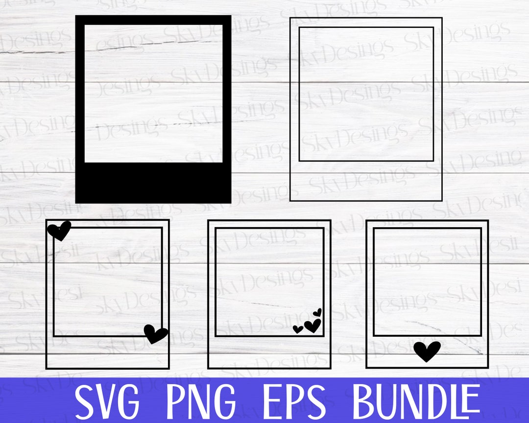 Retro Picture Frames SVG, Picture Frame Svg, Photo Frame Svg, Frame Svg