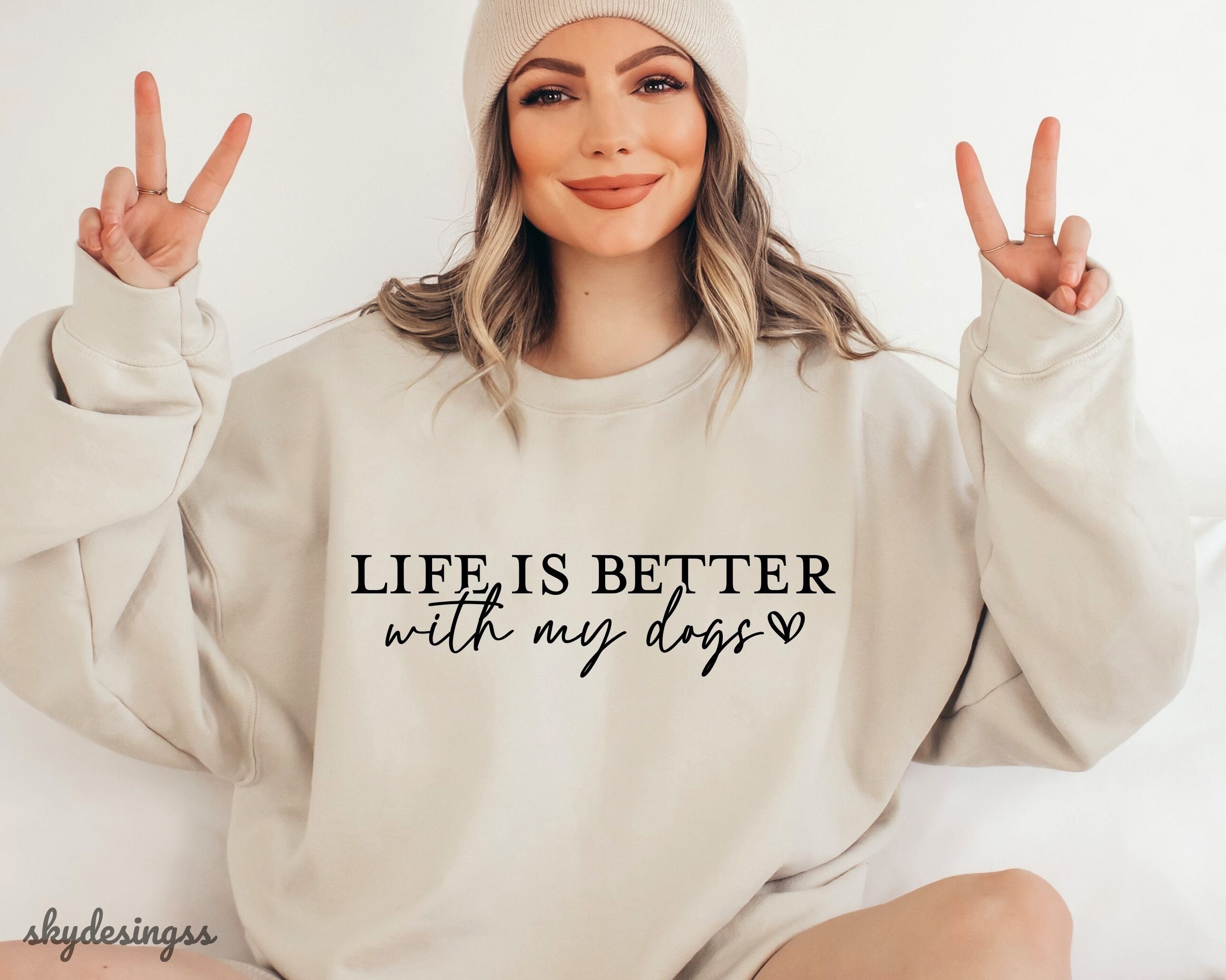 Life is Better With My Dogs SVG, Dog Mom Svg, Dog Mama Svg, Fur Mom Svg ...