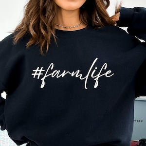 SVG de la vie à la ferme, ferme, SVG de fille de campagne, SVG de famille de fermiers, femme de ferme, SVG de ferme de ferme, SVG de ferme, vie de ferme chemise SVG, SVG de chemise de fermier